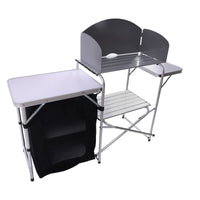 Thumbnail for Camping Kitchen Table Portable Folding Camp Cook Table