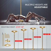 Thumbnail for Portable Rotating Dancing Pole For Home Fitness