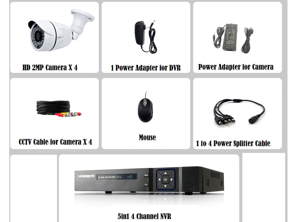 Security Camera System CCTV