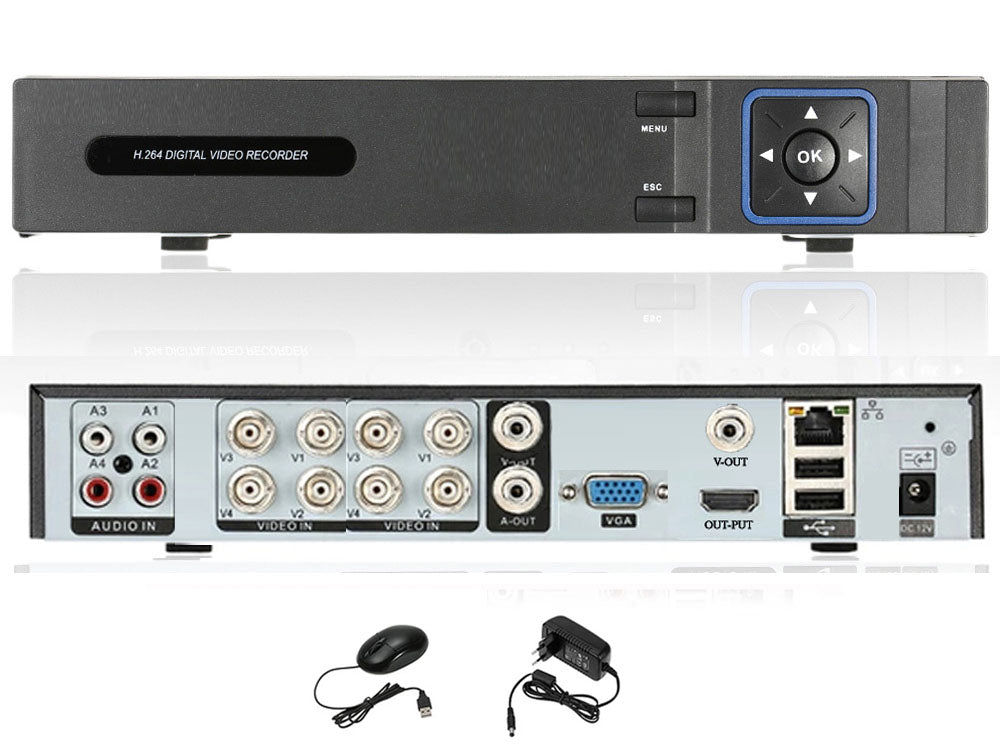 DVR Recorder For CCTV 8 Channel Security Camera System