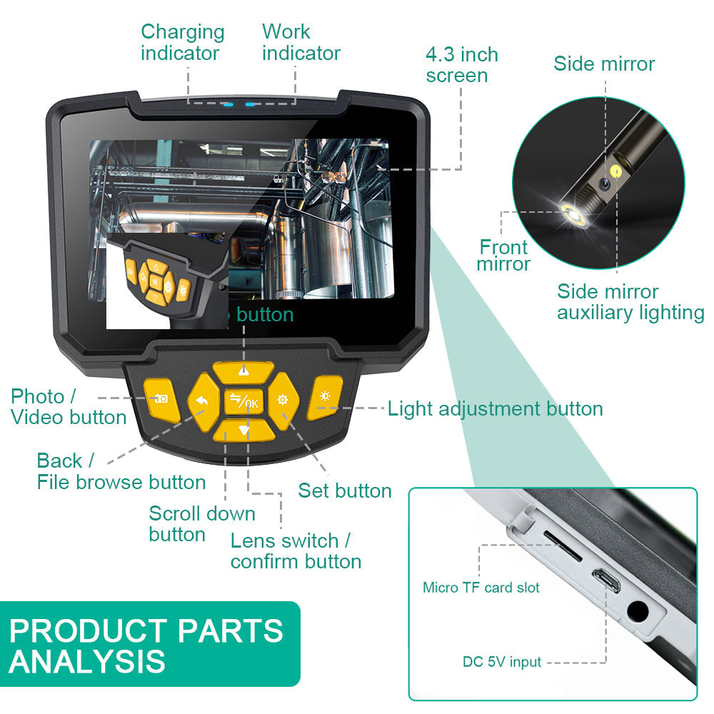Digital Endoscope Camera