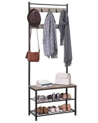Thumbnail for VASAGLE Coat Rack, Shoe Rack with bench