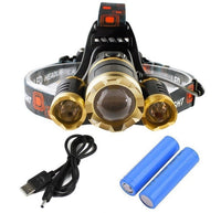 Thumbnail for LED Headlamp Headtorch Rechargeable