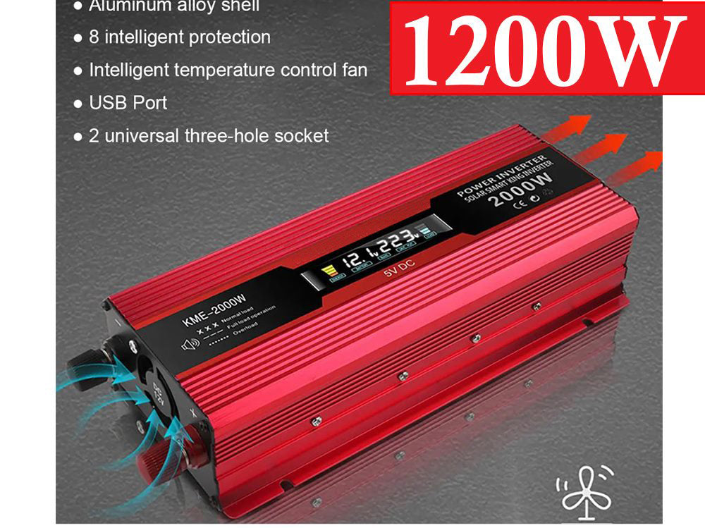 Power Inverter 1200W 12V