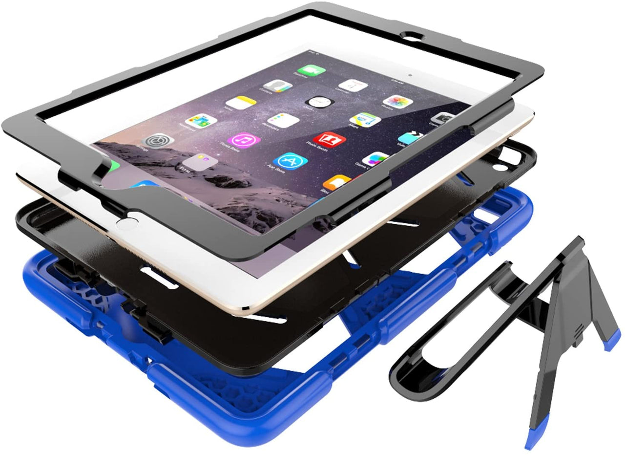 iPad 9.7 Case 2017 2018 Rugged Shockproof Case