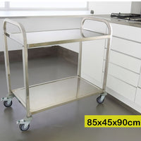 Thumbnail for Stainless Steel Trolley Kitchen Storage Trolley