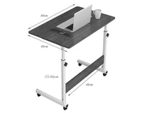 Thumbnail for Height Adjustable Laptop Table Desk Stand Black