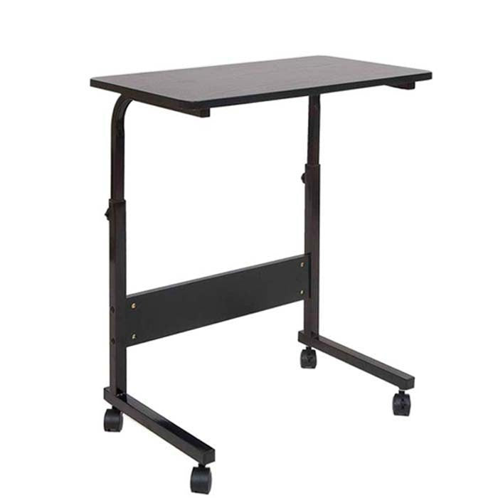 Height Adjustable Laptop Table Desk Stand Black