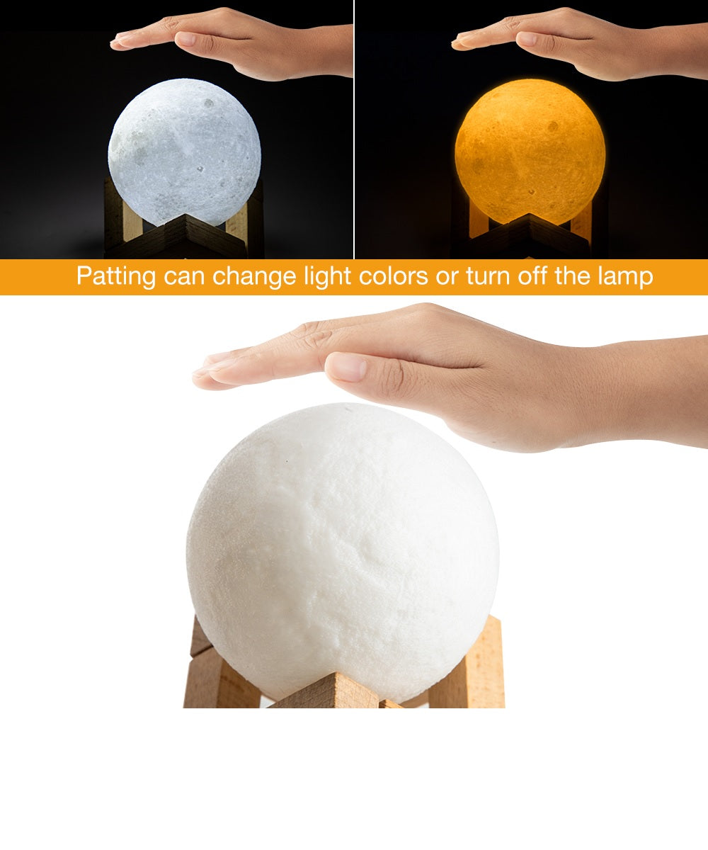 Moon Lamp Night Light 12 CM Diameter