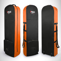 Thumbnail for Pgm Golf Travel Bag With Wheels Orange