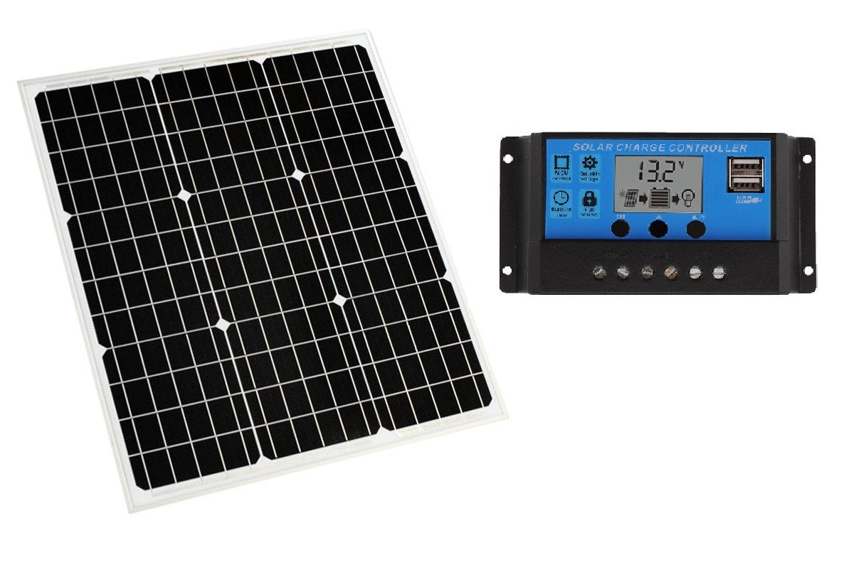 50W Solar Panel with Solar Controller