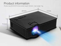 Thumbnail for Portable Wifi Projector 1800 Lumens