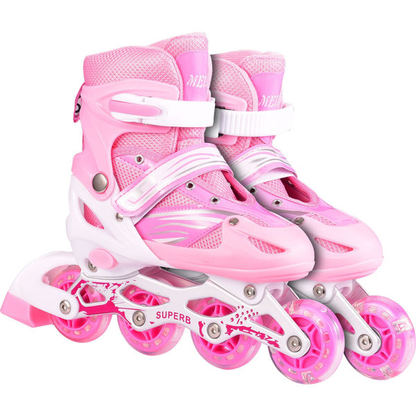 Girl Inline Roller Skate -Wheels Pink