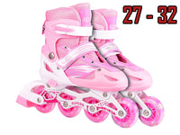 Thumbnail for Girl Inline Roller Skate -Wheels Pink