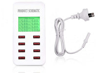 Thumbnail for 8-port USB Charger with LCD Display