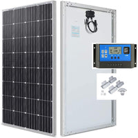 Thumbnail for Solar Panel with controller and mount 60W Monocrystalline