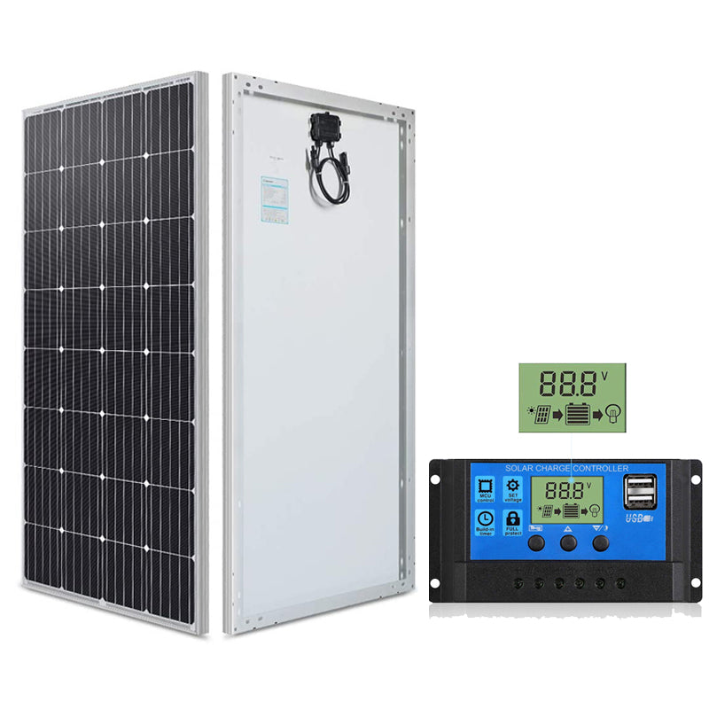 Solar Panel 150W Poly crystalline with controller 50A