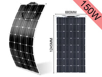 Thumbnail for 150W 18V Solar Panel Flexible Monocrystalline