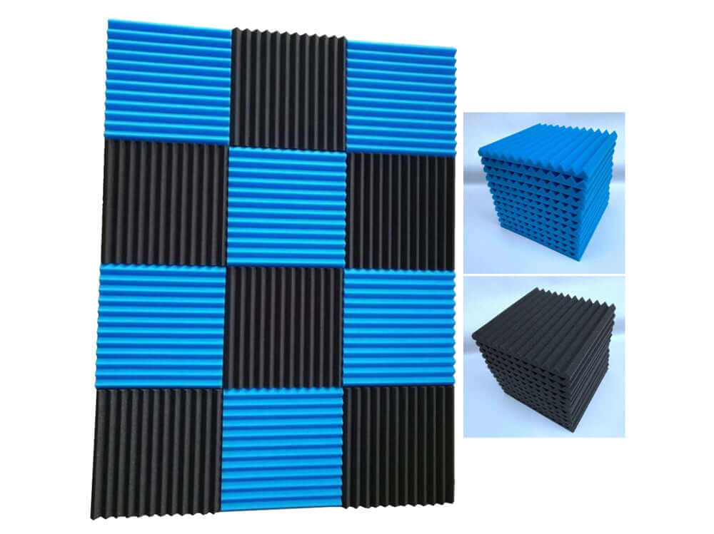 12pcs Acoustic Soundproofing Foam