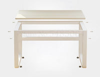 Thumbnail for Computer Desk Workstation Sturdy Metal Frame Home Office Desk Table