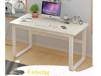 Thumbnail for Computer Desk Workstation Sturdy Metal Frame Home Office Desk Table