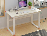 Thumbnail for Computer Desk Workstation Sturdy Metal Frame Home Office Desk Table