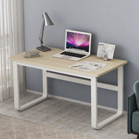 Thumbnail for Computer Desk Workstation Sturdy Metal Frame Home Office Desk Table