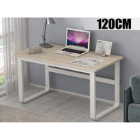 Thumbnail for Computer Desk Workstation Sturdy Metal Frame Home Office Desk Table