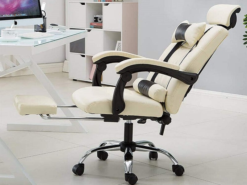 Office Chair with Footrest
