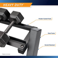 Thumbnail for Dumbbell Rack Weights Rack Stand - The Shopsite