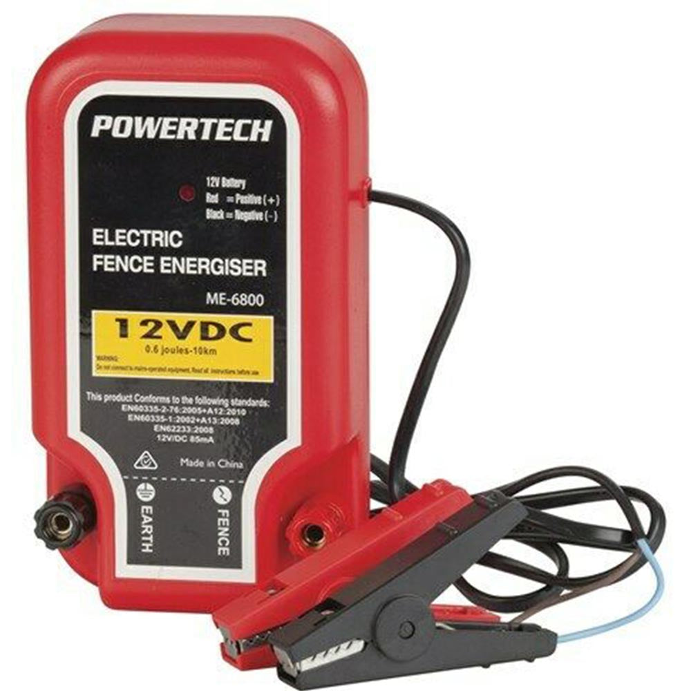 Electric Fence Energiser 12VDC ME6800