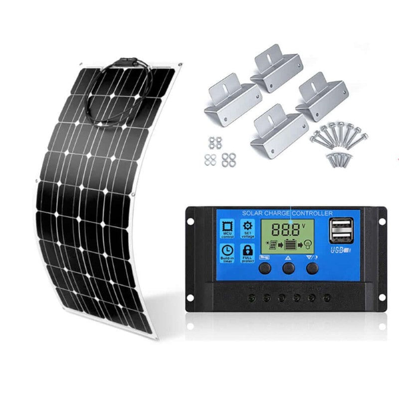 Flexible Solar Panel 120W Mono Crystalline With Controller – Homyspire