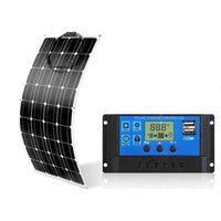 Thumbnail for 120W 18V Semi Flexible Solar Panel with charge controller