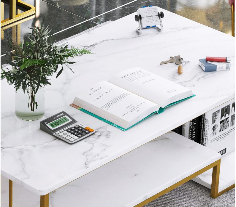 COFFEE TABLE Marble Texture