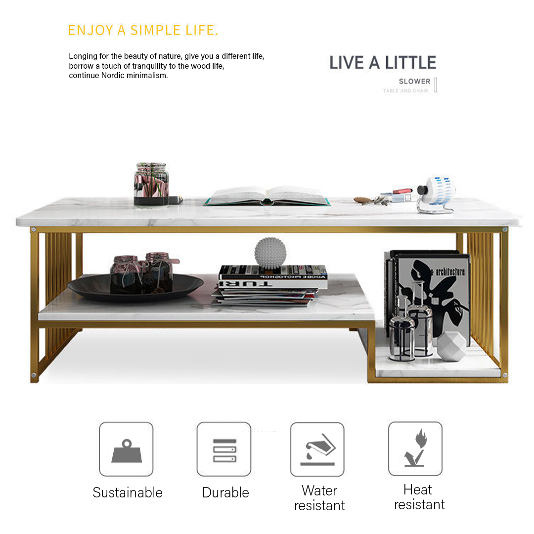 COFFEE TABLE Marble Texture