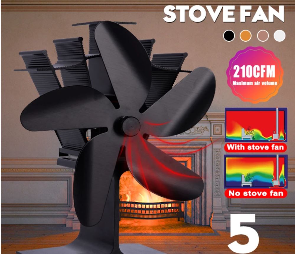 Stove Fan Fireplace Fan