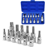 Thumbnail for 13Pcs Torx Bit Socket Set