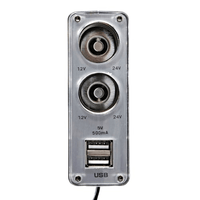 Thumbnail for Double Usb Port 2 Way Car Cigarette Lighter Socket Splitter Charger