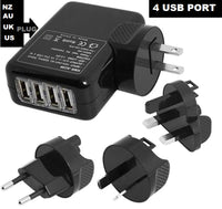 Thumbnail for USB 4 Port Wall Charger