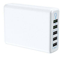 Thumbnail for 5-port mobile phone charger, Smart USB charger,QC fast charging