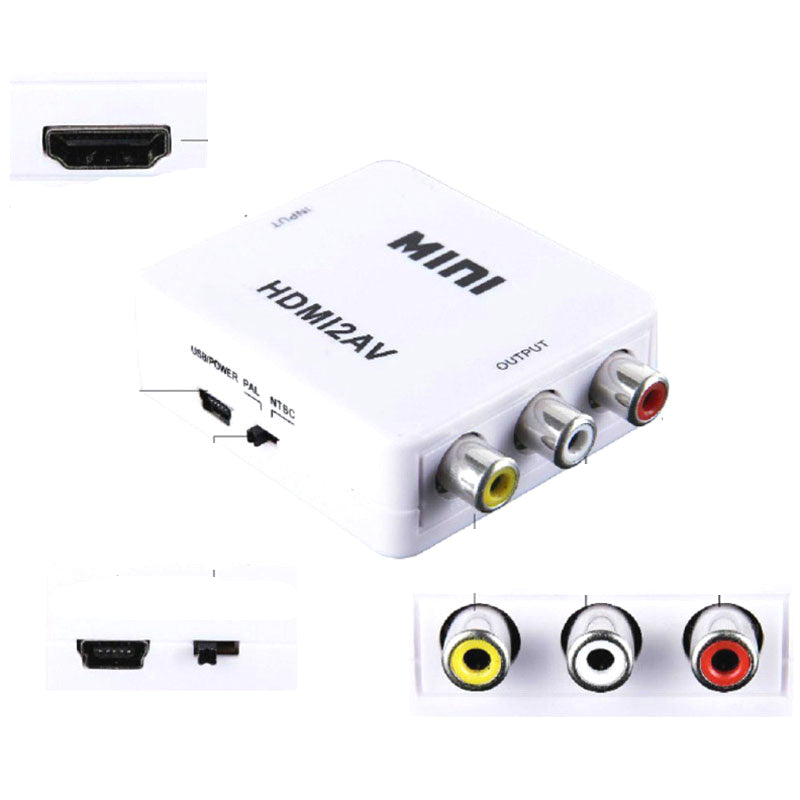 HDMI to RCA Converter Adapter