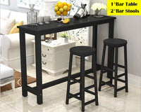 Thumbnail for Bar Table Set with Bar Stools Chairs