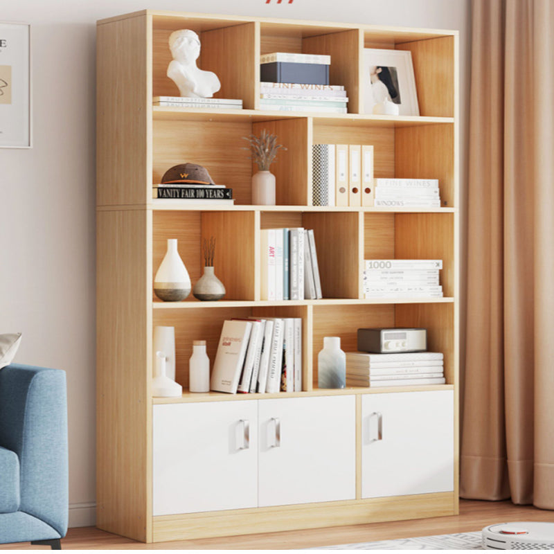 Cabinet Book Rack Modern Bookshelf Bookcase Storage Display Unit NZ | Homyspire