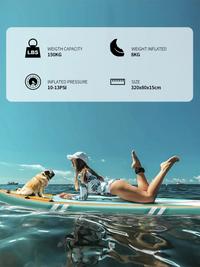Thumbnail for Inflatable Sup Board Stand Up Paddle Board