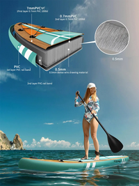 Thumbnail for Inflatable Sup Board Stand Up Paddle Board