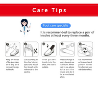 Thumbnail for Orthotic Arched Insoles Comfort Gel Heel Shock Absorb Sport Insoles