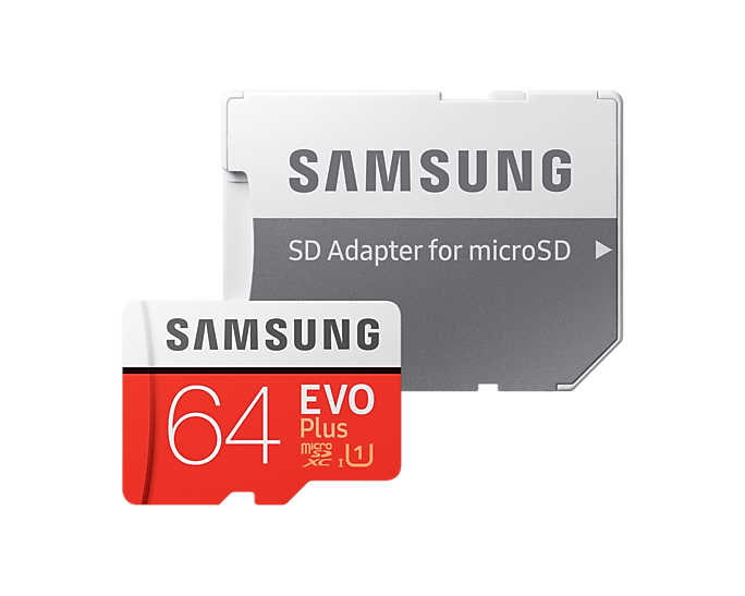 Micro SD Card SAMSUNG EVO PLUS SDXC 64GB