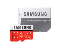 Thumbnail for Micro SD Card SAMSUNG EVO PLUS SDXC 64GB