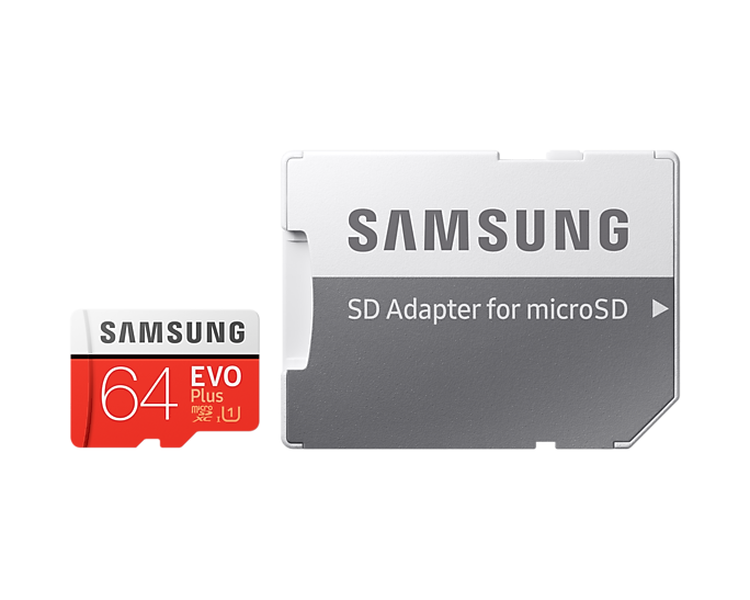 Micro SD Card SAMSUNG EVO PLUS SDXC 64GB