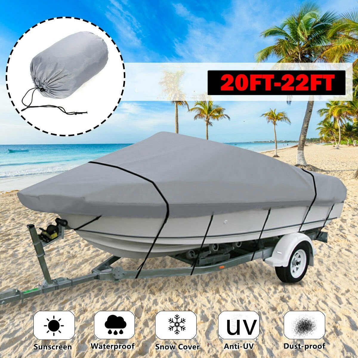 Boat Cover 20-22FT